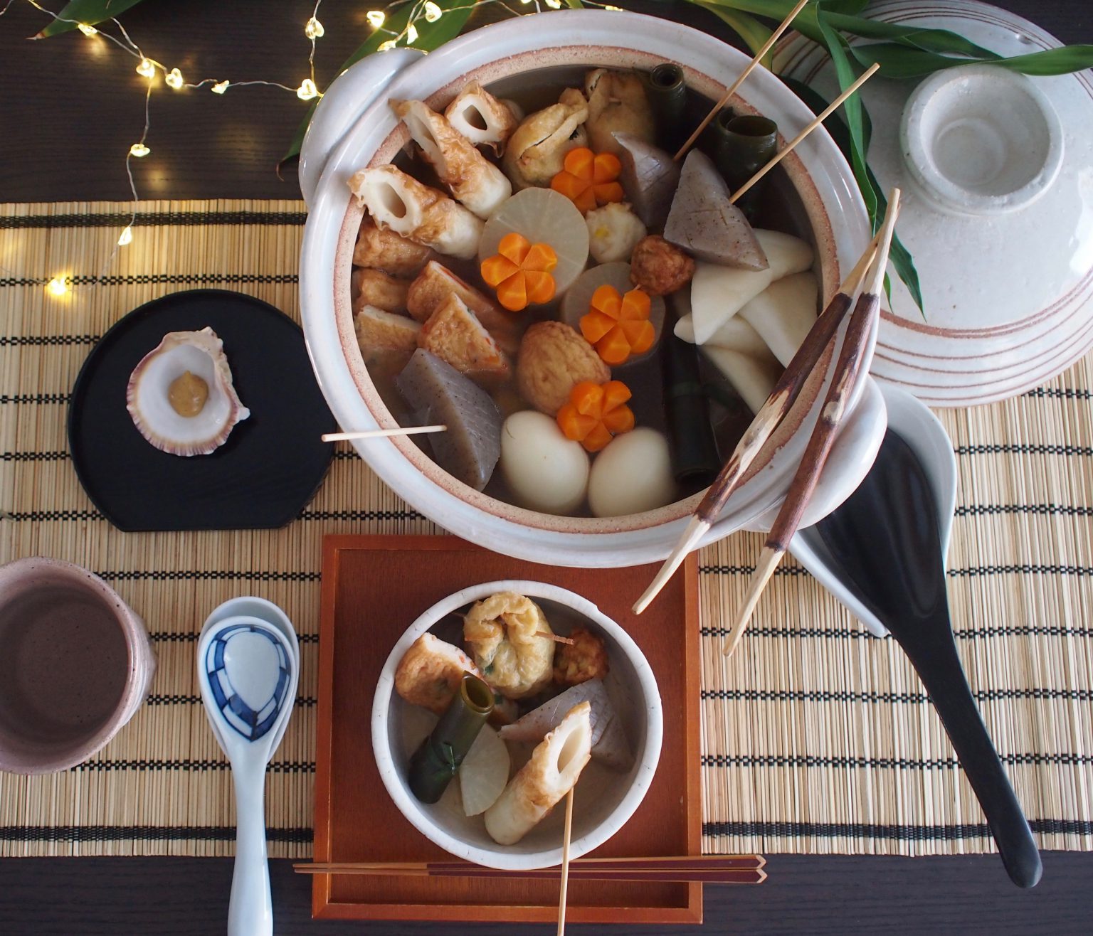 Recipe Classic Oden (Japanese Fish Balls Pot) Naoko's Kitchen