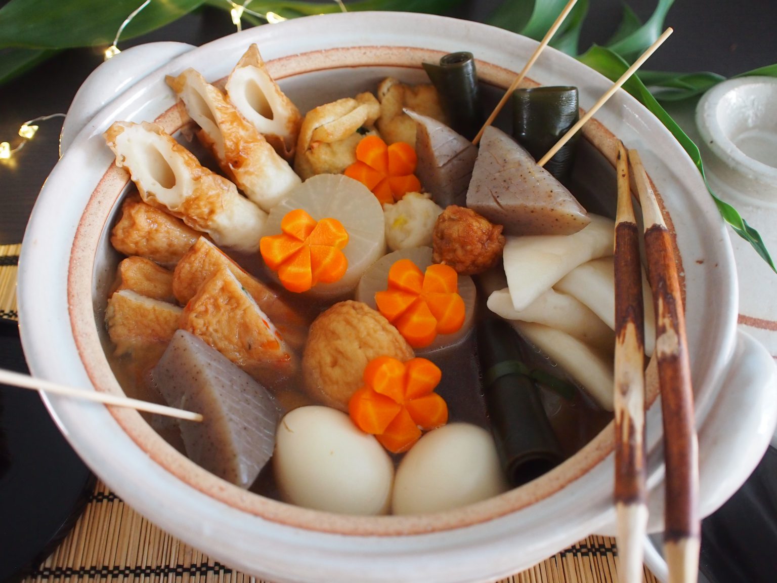 Recipe Classic Oden (Japanese Fish Balls Pot) Naoko's Kitchen