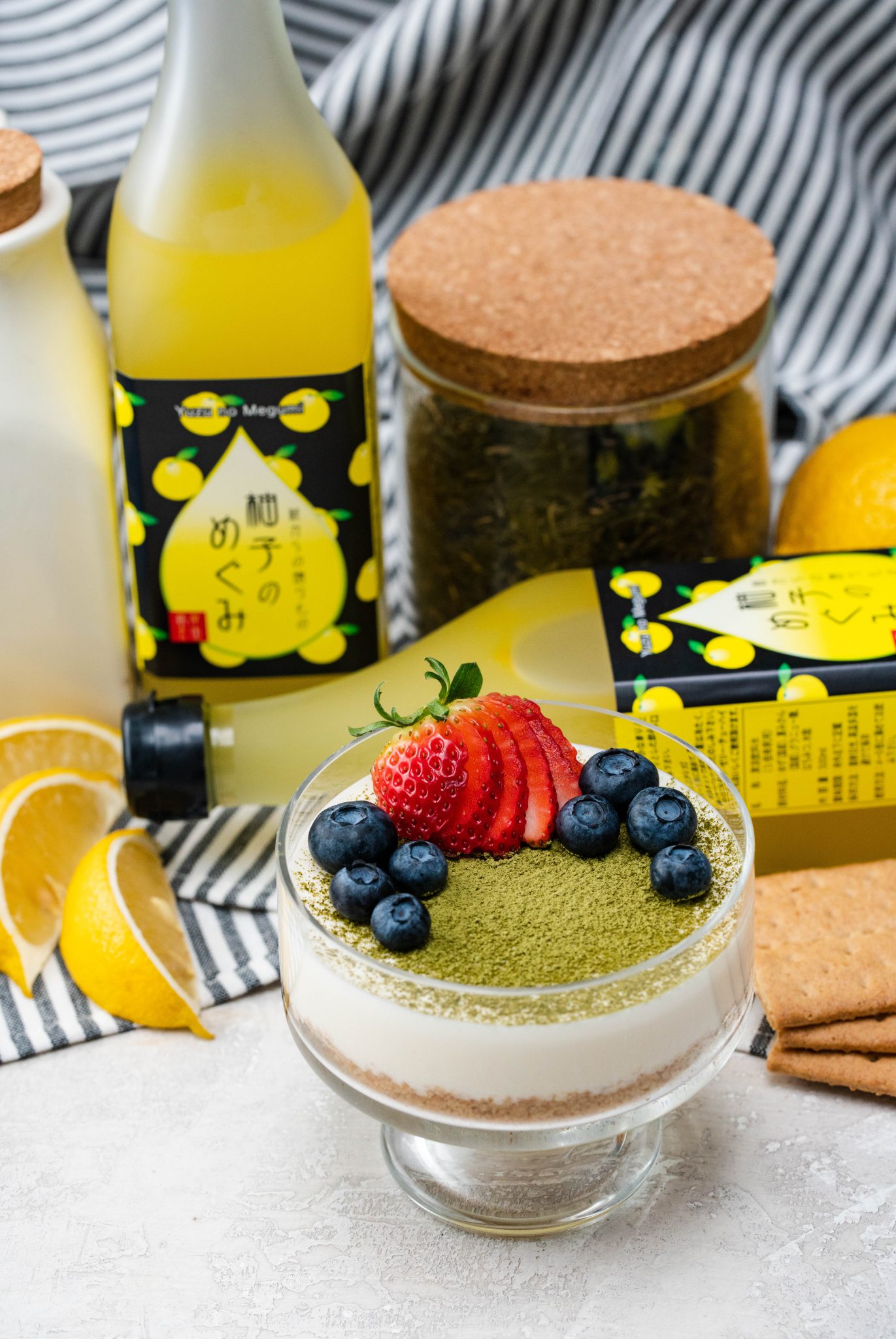 Recipe & Video Yuzu Tofu NoBake Cheesecake Naoko's Kitchen